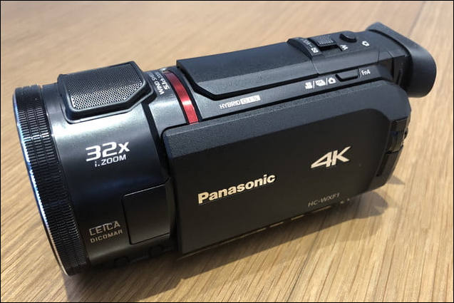 Panasonic HC-WXF1K, HC-VX1K and HCV-800K camcorders - Personal 